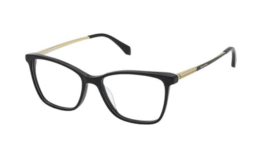Zadig & Voltaire women's square eyeglass frame (model VZV358) made of cellulose acetate (including case) on sale